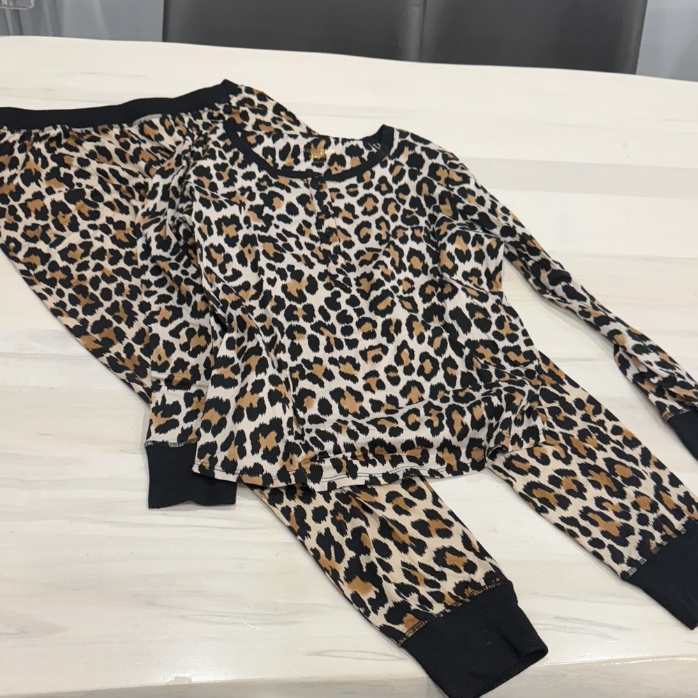 Leopard Print Pajamas